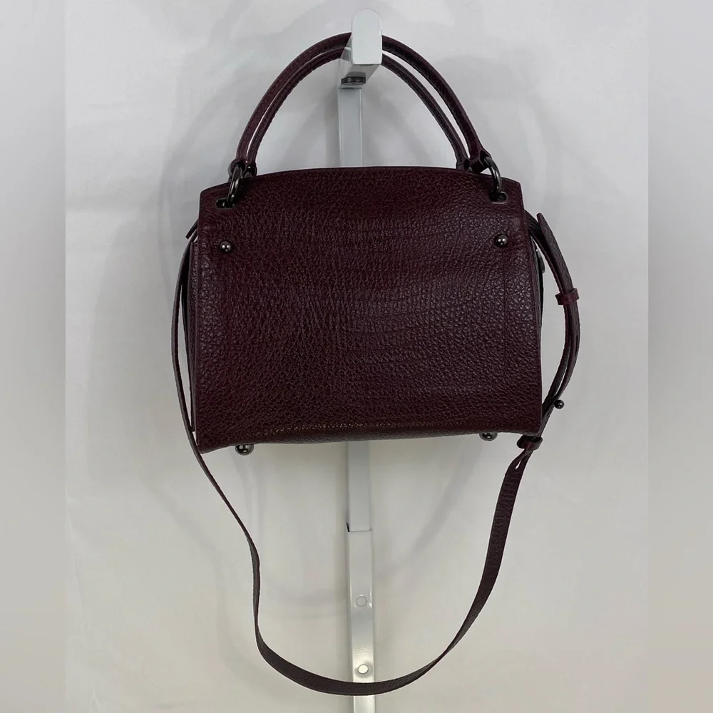 NWT Rebecca Minkoff Currant Leather Satchel/Crossbody Bag - Picture 5 of 16